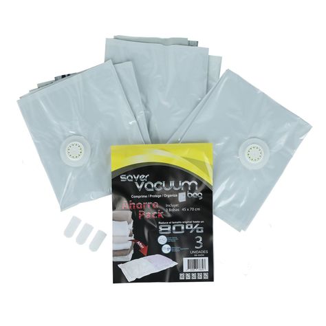 Pack 3 Bolsas Ahorra Espacio SVB 45 x 70 cm-1