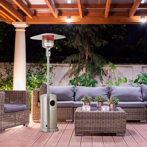 Estufa a Gas Exterior Terraza SETAX Inox-4