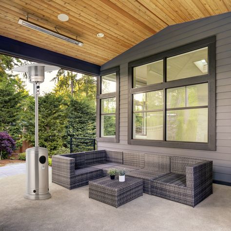 Estufa a Gas Exterior Terraza SETAX Inox-7