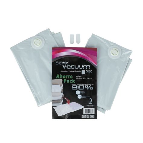 Pack 2 Bolsas Ahorra Espacio SVB 80 x 100 cm-1
