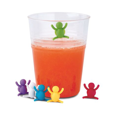 Set 6 Marcadores Silicona para Vasos-0
