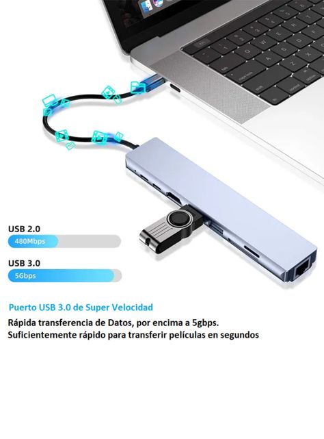 HUB 8 IN 1 USB TIPO C-1