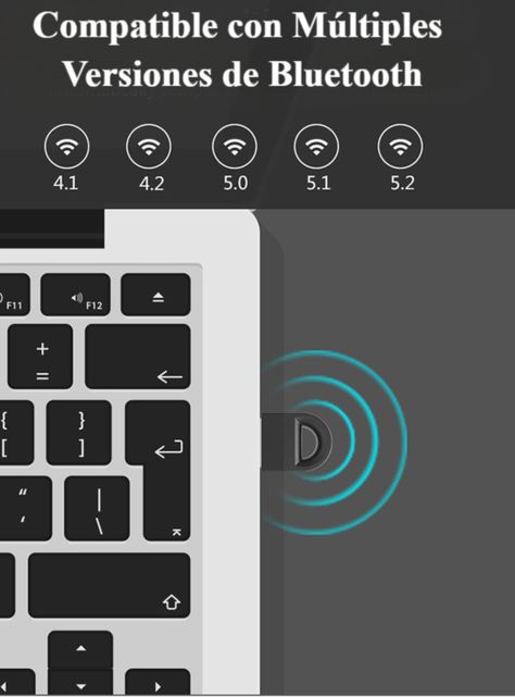 TRANSMISOR USB BLUETOOTH 5.3 PARA PC LIBRE DE DRIVERS-4
