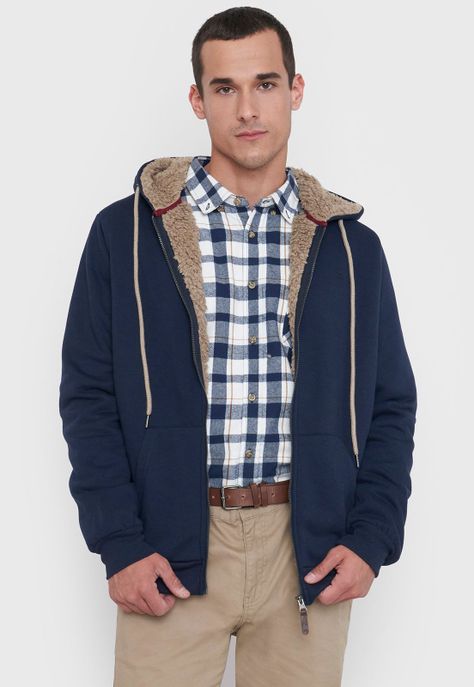 Polerón Hombre Chiporro Color Navy Corona-0