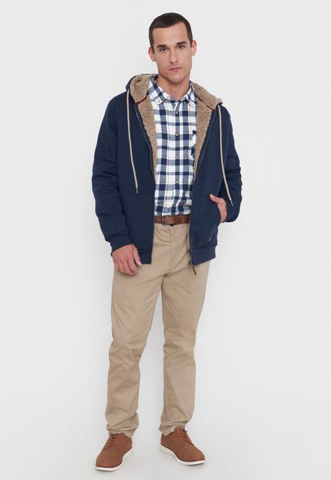 Polerón Hombre Chiporro Color Navy Corona-3