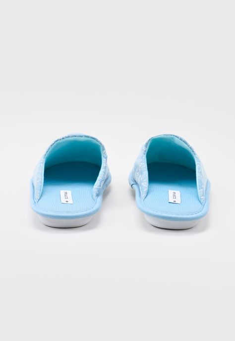 Pantufla Mujer Básica Mujer Petróleo Corona-3