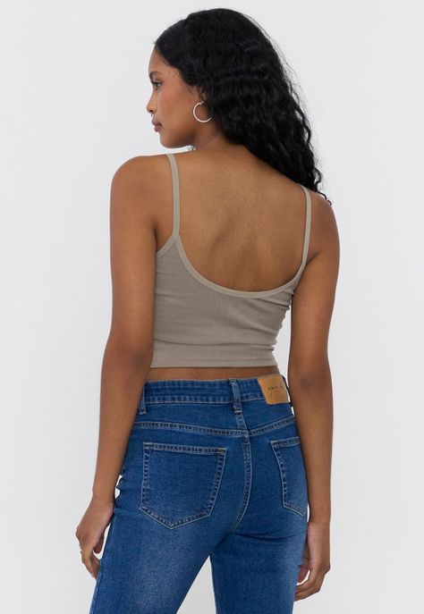 Peto Mujer Pabilo Rib Verde Corona-1