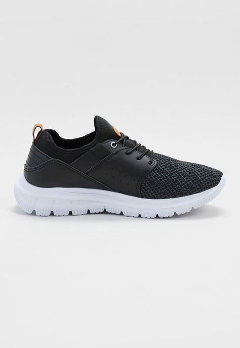 Zapatilla Hombre Comfort Negro Corona-1