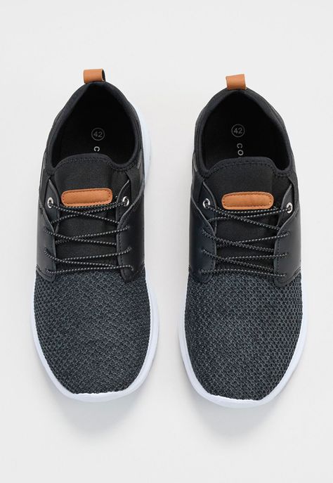 Zapatilla Hombre Comfort Negro Corona-2