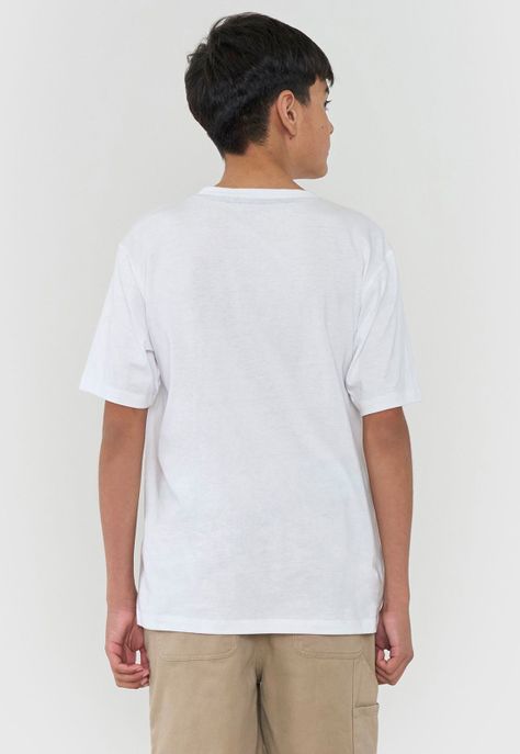 Polera Niño Teen Core Blanco Corona-1
