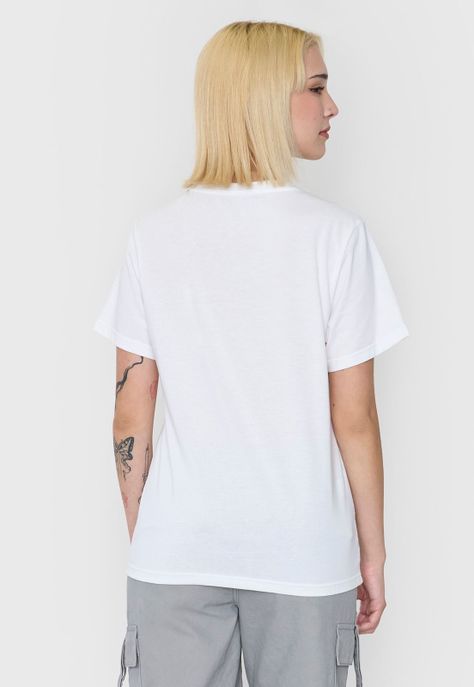 Polera Mujer Color Blanco Fun Regular Corona-1