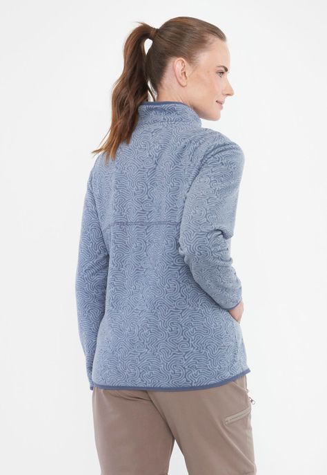 Polar Outdoor Mujer Mix Telas Azul Corona-1