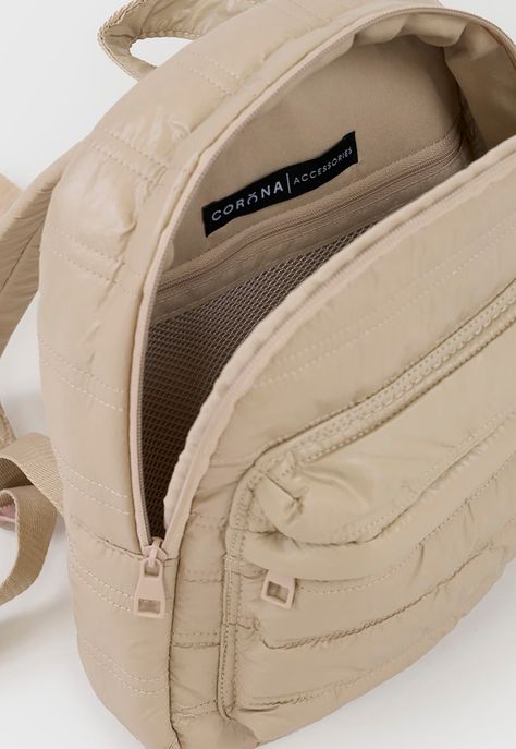 Mochila Mujer Beige Corona-3