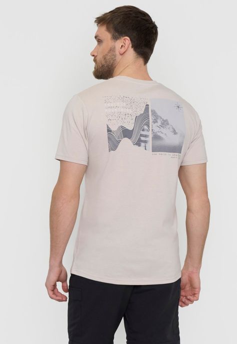 Polera Outdoor Hombre Fun Beige Corona-1