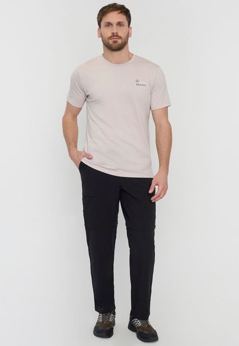 Polera Outdoor Hombre Fun Beige Corona-3