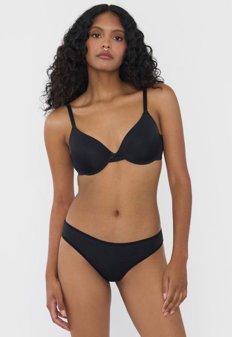 Calzón Mujer Tripack Cotton Mix Negro Corona-3