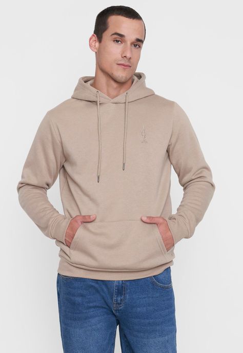 Polerón Hombre Colección Beige Corona-0