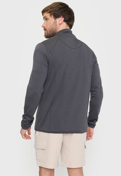 Polerón Outdoor Hombre Texturizado Charco Corona-1