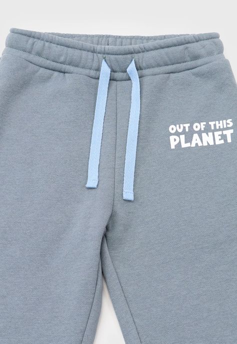Pantalon De Buzo Bebe Niño Focal Gris Corona-2