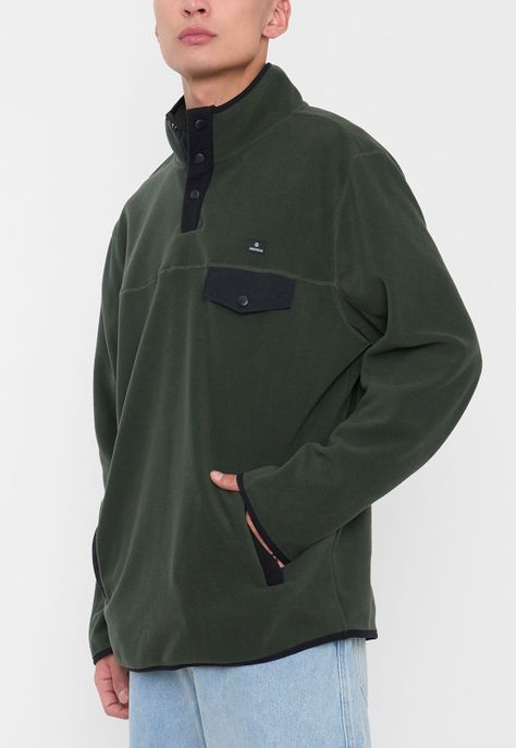 Polar Hombre Liso Color Verde Corona-2