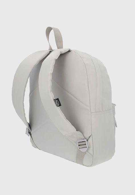 Mochila Juvenil Basic City Beige Corona-3