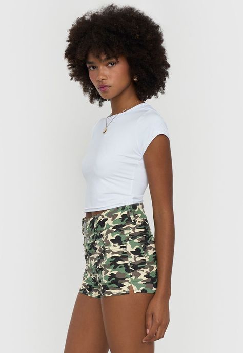 Short Mujer Full Print Verde Corona-3