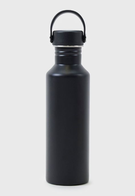 Botella Inoxidable Negro Corona-1
