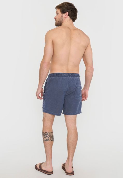 Traje de Baño Hombre Azul Lavado Corona-2