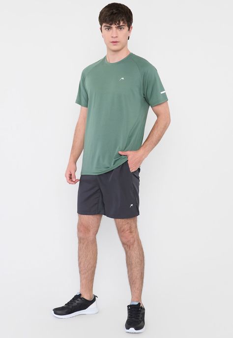 Short Hombre Deportivo 1 Charcoal Corona-0