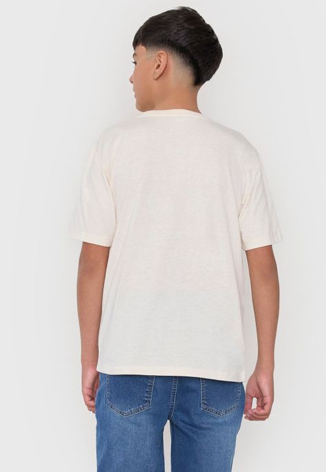 Polera Niño Teen Mc Focal Pecho Crudo Corona-1