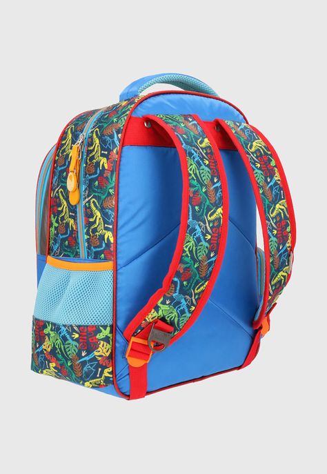 Mochila Keepack Dinosaurio Verde Corona-4