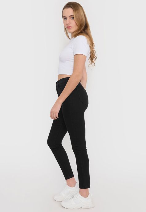 Jeans Cullote Mujer Color Beige Corona-3