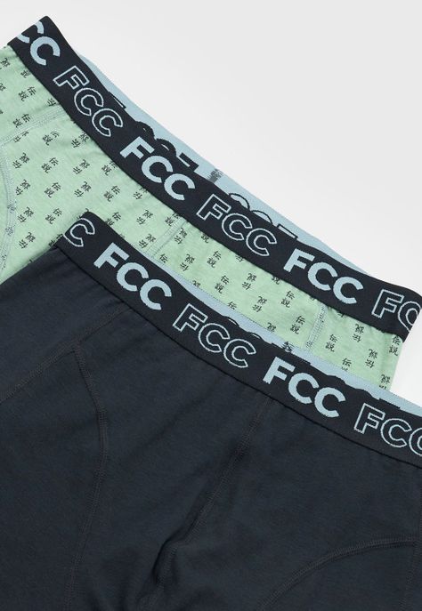 Boxer Hombre Print Bipack Verde Corona-2