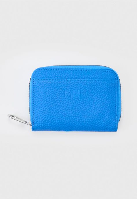 Billetera Mujer Mediana Azul Corona-0