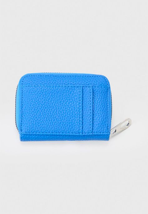 Billetera Mujer Mediana Azul Corona-1