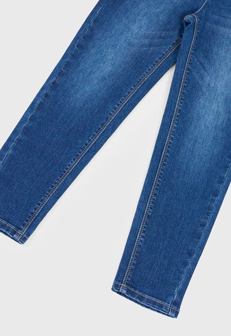 Jeans Niña Kids Skinny Color Azul Oscuro Corona-3