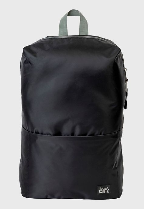 Mochila Casual Basic City Negro Corona-0