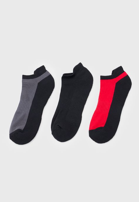 Calcetines Hombre Deportivo Tripack Verde Corona-2
