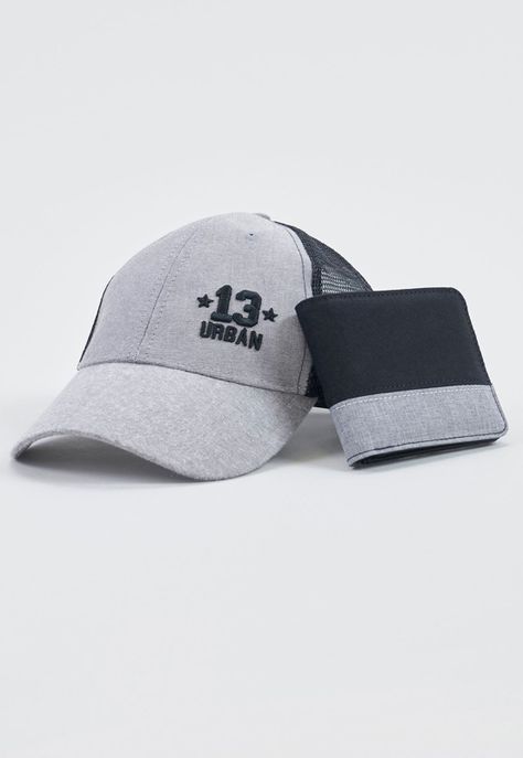 Jockey Billetera Hombre Pack Gris Corona-0