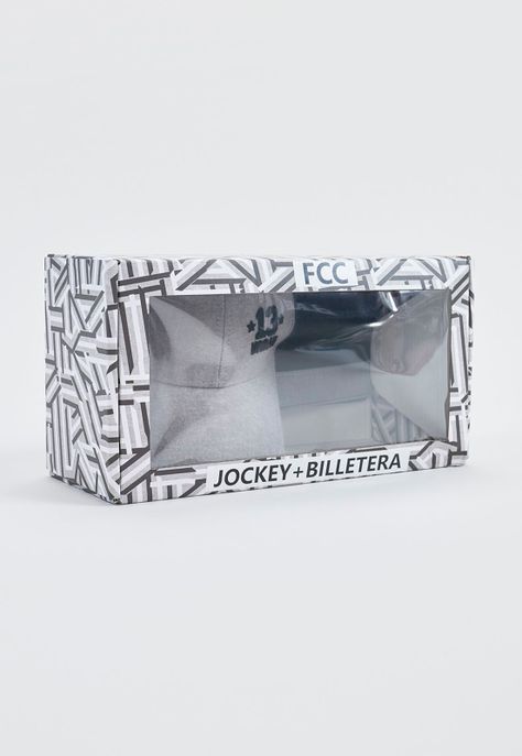 Jockey Billetera Hombre Pack Gris Corona-3
