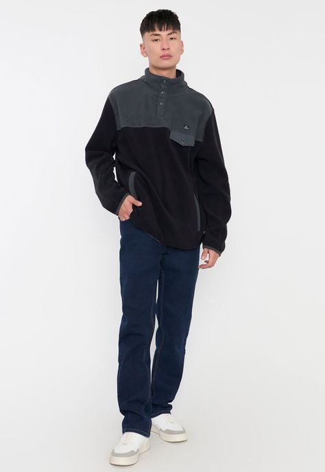 Polar Hombre Liso Color Gris Corona-3