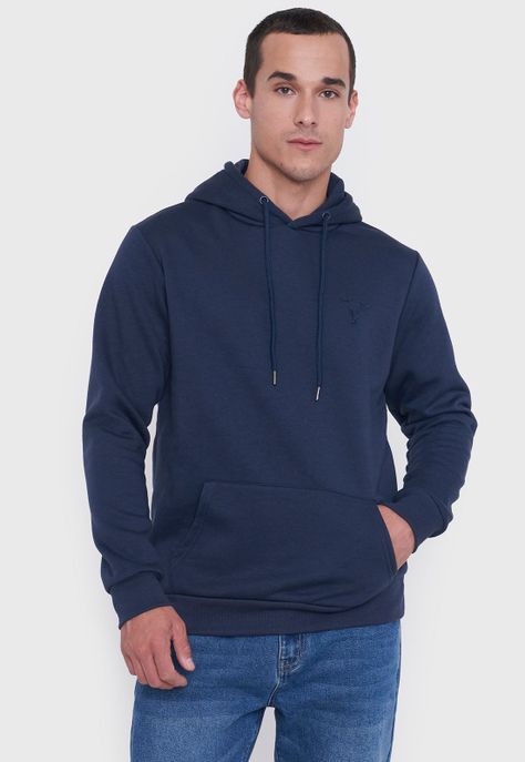 Polerón Hombre Colección Azul Corona-0