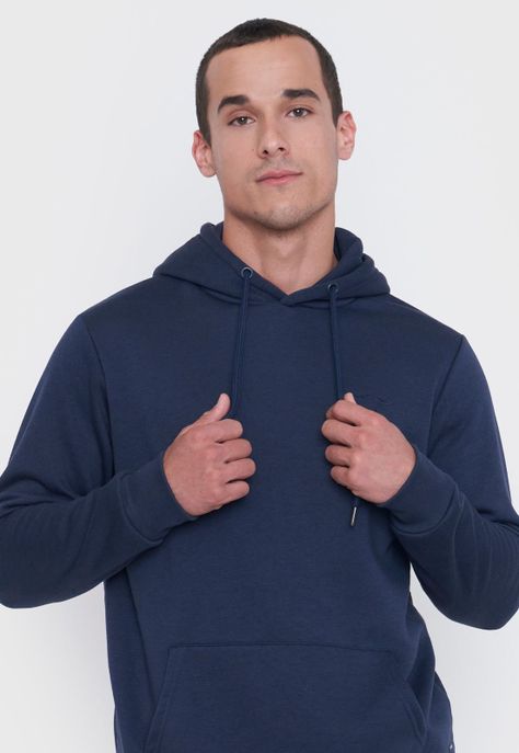 Polerón Hombre Colección Azul Corona-2