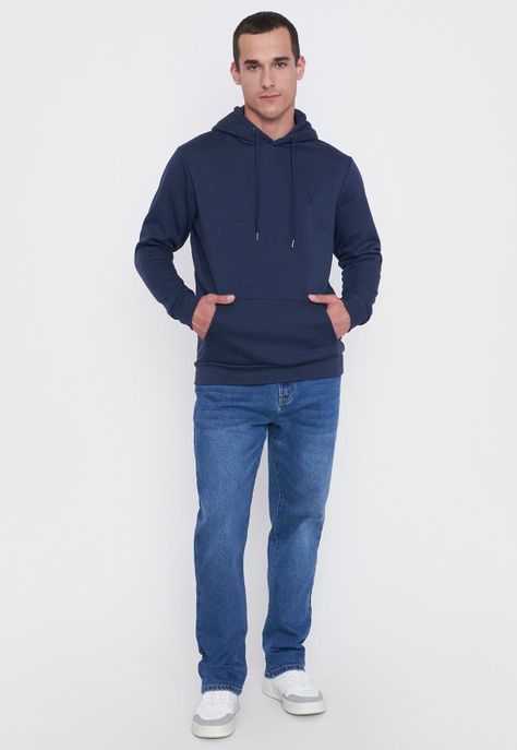 Polerón Hombre Colección Azul Corona-3