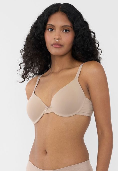 Sostén Mujer Básico Copa B Beige Corona-2