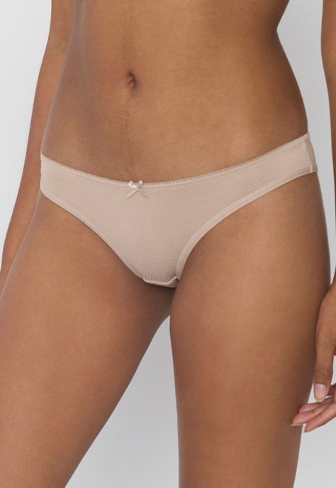 Calzón Mujer Bikini Color Beige Corona-3