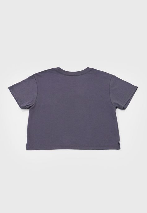 Polera Niña Teen M/C Focal Gris Corona-1