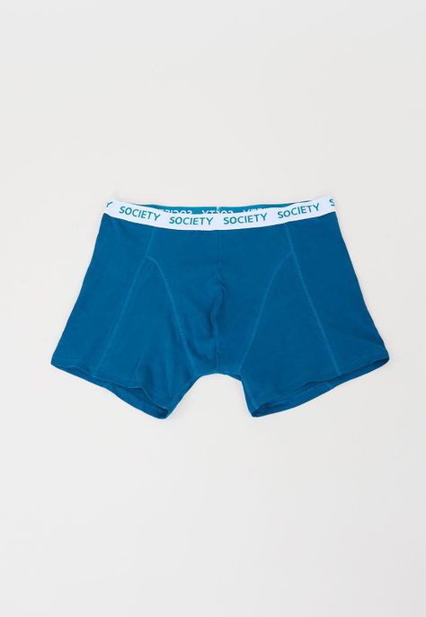 Bóxer Hombre Bipack Mix Negro/Azul Liso Corona-3