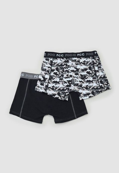 Boxer Hombre Caja Regalable Negro Corona-1