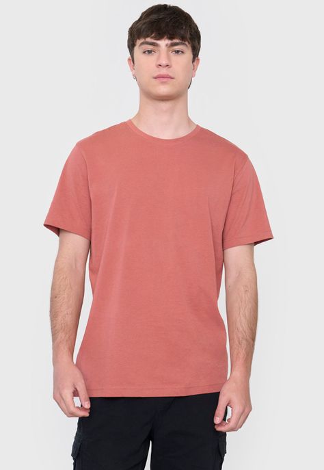 Polera Hombre R-Neck Lisa Naranjo Corona-0